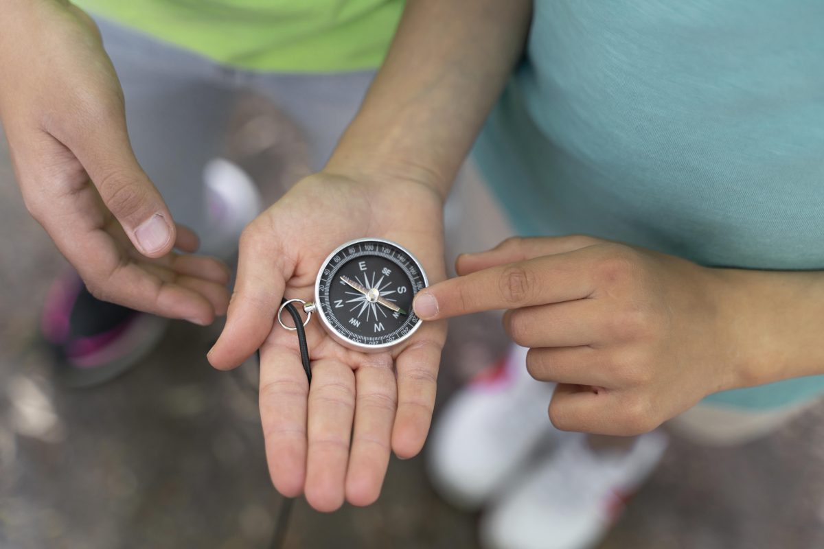 bussola orientamento ragazzi